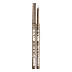 Ультратонкий механический карандаш для бровей luxvisage brow bar ultra slim тон 301 taupe