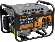 Бензиновый генератор CARVER PPG- 3900А, 220/12 В, 3.2кВт [01.020.00012]