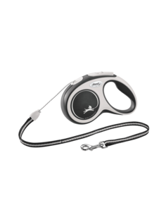 Поводок-рулетка Flexi New Comfort cord S 5m 12kg black