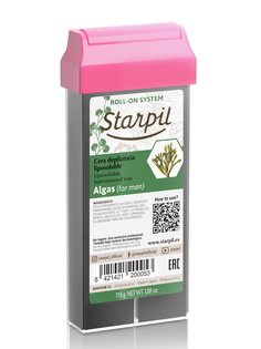 Воск для депиляции STARPIL водоросли/cera algas for men 110 г