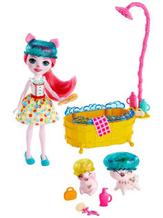 Игровой набор Mattel Enchantimals кукла+питомец с аксессуарами 4 вида