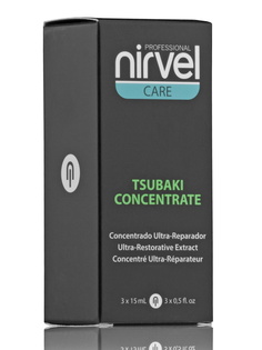 Концентрат CARE для восстановления волос NIRVEL PROFESSIONAL tsubaki 3*15 мл