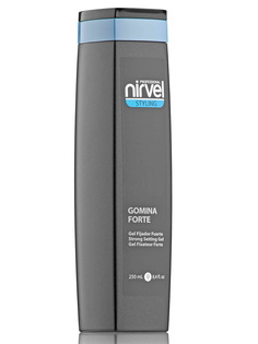 Гель STYLING сильной фиксации NIRVEL PROFESSIONAL эффект мокрых волос gomina forte 250 мл