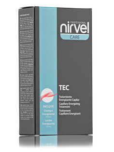 Косметический набор CARE для роста волос NIRVEL PROFESSIONAL укрепляющий tec 250+125 мл