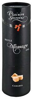 Массажное масло Plaisir Secret Huile de Massage Gourmande Caramel карамель 59 мл