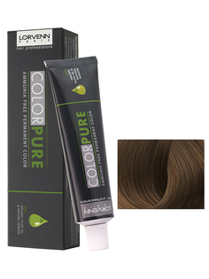 Краска COLOR PURE для волос LORVENN HAIR 7.13 блонд холодный бежевый 50 мл