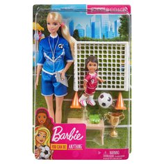 Набор игровой Barbie Футбольный тренер Mattel