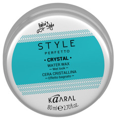 Воск для укладки Kaaral Style Perfetto Crystal Water Wax 80 мл