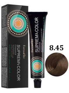 Крем-краска для волос FarmaVita SUPREMA COLOR 8.45 светлый блондин медный 60 мл