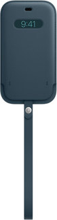 Чехол Apple Leather MagSafe Baltic Blue для iPhone 12/12 Pro (MHYD3ZE/A)