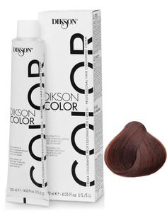 Крем-краска Dikson, COLOR для окрашивания волос 4.4 каштановый с медным оттенком 120 мл