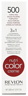 Краска для волос Revlon Professional Nutri Color Creme 500 Пурпурно-красный 100 мл