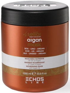Маска Echos Line SELIAR ARGAN для питания волос с аргановым маслом 1000 мл