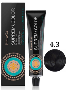 Крем-краска FarmaVita SUPREMA COLOR для волос 4.20 каштановый ирис 60 мл