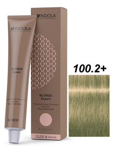 Крем-краситель Indola BLOND EXPERT HIGHLIFT 100.2+ блонд перламутровый интенсивный 60 мл