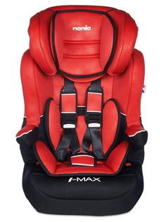 Автокресло Nania Imax Sp Lx Isofix цв.красный гр.1/2/3