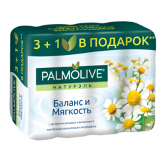 Косметическое мыло Palmolive Баланс и Мягкость с экстрактом ромашки и витамином Е
