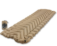 Надувной коврик, KLYMIT, Insulated Static V, песочный