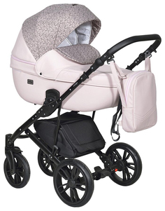 Коляска 2 в 1 Indigo Mio цвет розовый
