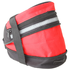 Велосипедная сумка STG 13014 красная/черная