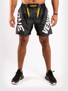 Шорты ММА Venum ONE FC Impact Grey/Yellow, M