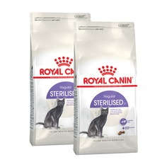 Сухой корм для кошек ROYAL CANIN Sterilised 37 , домашняя птица, 2шт, 4кг
