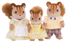 Игровой набор Sylvanian Families Семья Белок (3 фигурки)