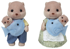 Игровой набор Sylvanian Families Семья Выдр