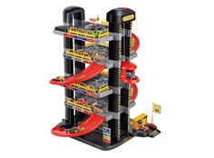 Набор игровой Junfa 5-ти уровневая с автоподъемником с машинками 49 элементов P9188A-1