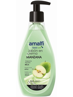 Жидкое крем-мыло для рук AMALFI apple 500 мл Amalfy