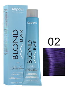 Крем-краска BLOND BAR KAPOUS PROFESSIONAL 02 корректор фиолетовый 100 мл
