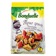 Овощная смесь Bonduelle Трио гриль быстрозамороженная 400 г