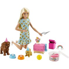 Куклы Barbie Барби и щенки, с питомцами и аксессуарами для щенков