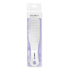 Педикюрная пилка с микромассажем Solomeya Белый опал