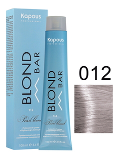 Крем-краска KAPOUS PROFESSIONAL BLOND BAR ледяной жасмин 012 100 мл