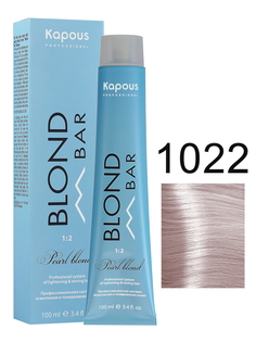 Крем-краска KAPOUS PROFESSIONAL BLOND BAR интенсивный перламутровый 1022 100 мл