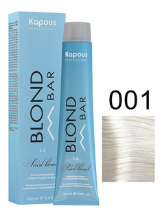 Крем-краска KAPOUS PROFESSIONAL BLOND BAR снежная королева 001 100 мл