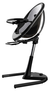 Стульчик для кормления Mima Moon 2G Black - Black/Silver