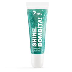 Мерцающий блеск для губ 7DAYS SHINE, BOMBITA! / 204 I’m star, 10 мл