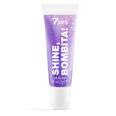 Мерцающий блеск для губ 7DAYS SHINE, BOMBITA! / 206 Flirty, 10 мл