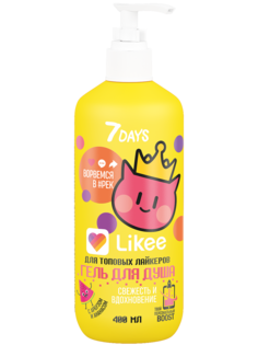 Гель для душа LIKEE 7 Days