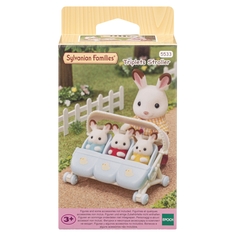 Игровой набор Sylvanian Families Коляска для тройняшек 5533