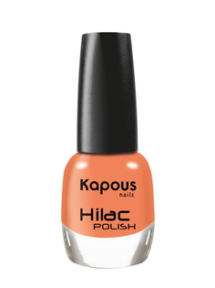 Лак HI-LAC для ногтей KAPOUS PROFESSIONAL 2302 мандариновый диалект 12 мл