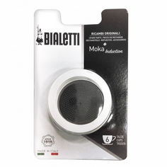 3 уплотнителя + фильтр для кофеварки Bialetti MOKA 3