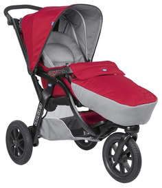 Коляска 3 в 1 Chicco Trio Activ3 Чикко Трио Актив 3 Red Berry