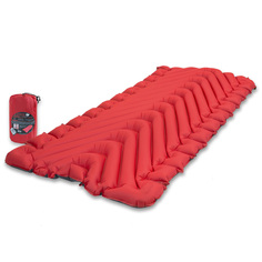 Надувной туристический коврик Klymit Insulated Static V Luxe - Красный (06LIRd02D)