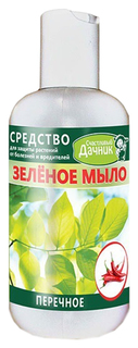 Зеленое мыло перечное, 200мл Уютный сад