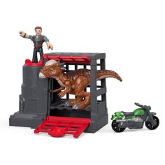 Игровой набор Mattel Jurassic World фигурки героев и динозавров FMX88