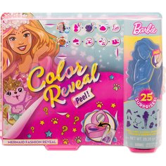 Кукла Mattel Barbie Кукла-сюрприз Русалка с сюрпризами внутри GXV93