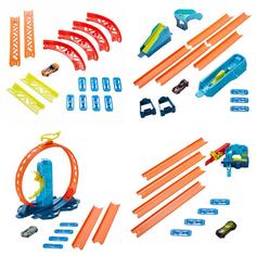 Игровой набор Mattel Hot Wheels Конструктор Трасс Крутой поворот; в ассортименте